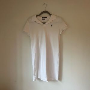 ralph lauren white dress
